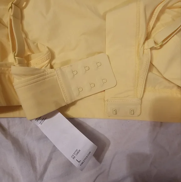 Fabletics Yellow Bralette Large - Picture 3 of 5